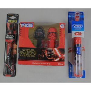Star Wars Merchandise Kylo Ren PEZ/Toothbrush BB8 Toothbrush